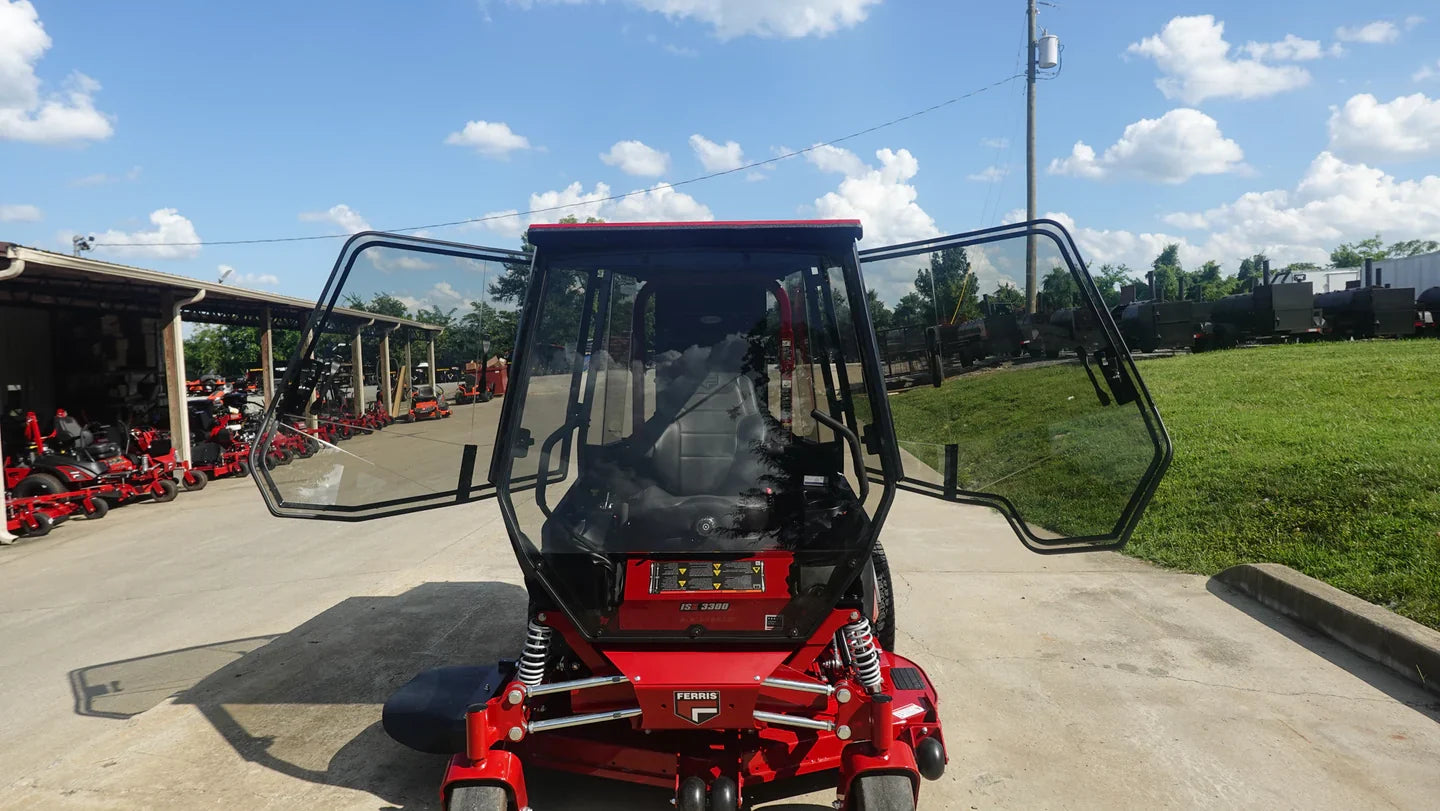 Ferris ISX3300 60" Zero Turn Mower with Curtis Premium Air-Conditioned Cab