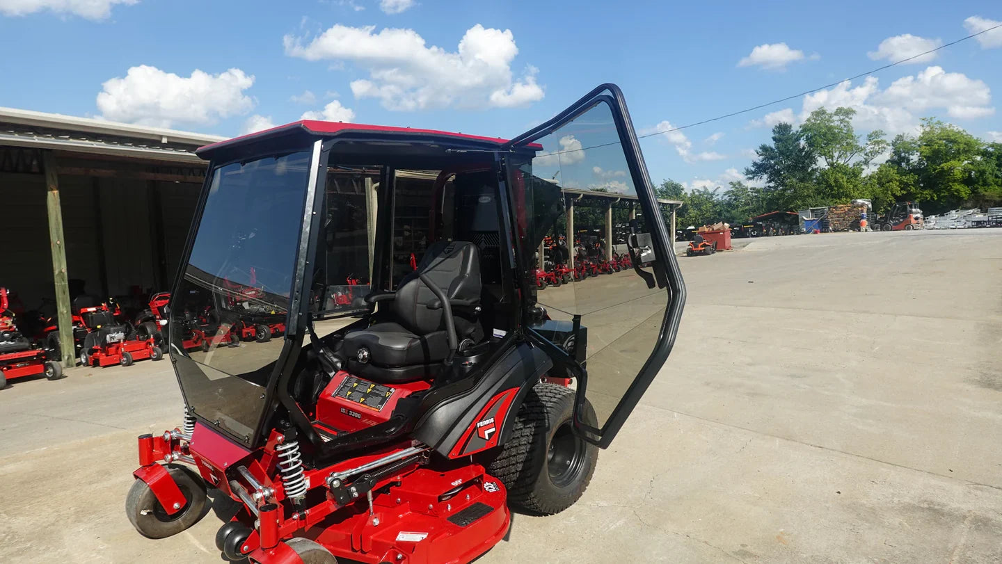 Ferris ISX3300 60" Zero Turn Mower with Curtis Premium Air-Conditioned Cab