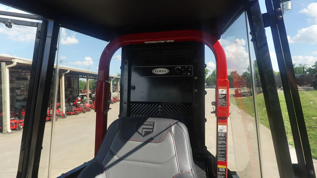 Ferris ISX3300 60" Zero Turn Mower with Curtis Premium Air-Conditioned Cab