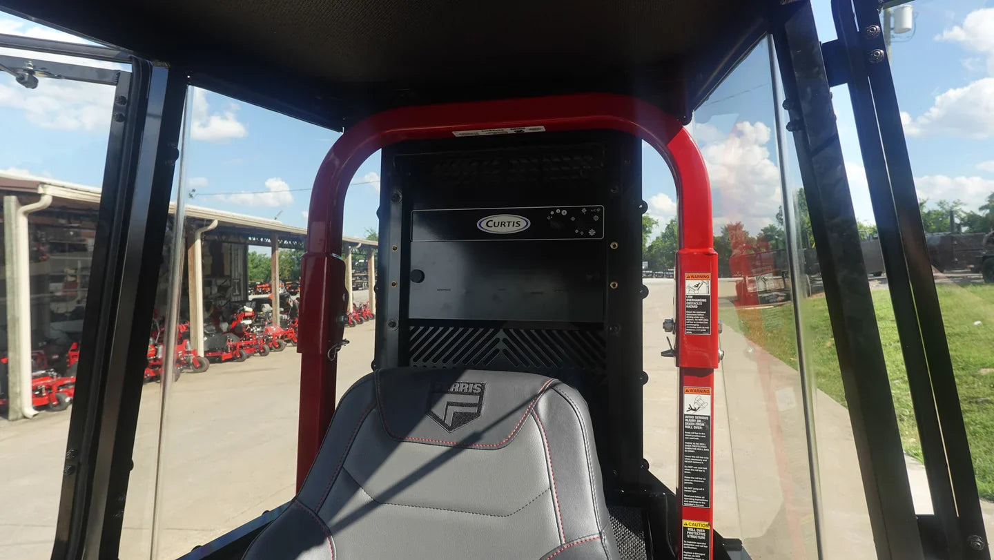 Ferris ISX3300 60" Zero Turn Mower with Curtis Premium Air-Conditioned Cab