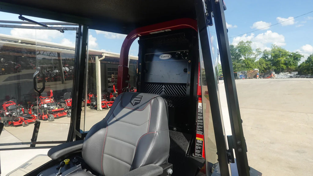 Ferris ISX3300 60" Zero Turn Mower with Curtis Premium Air-Conditioned Cab