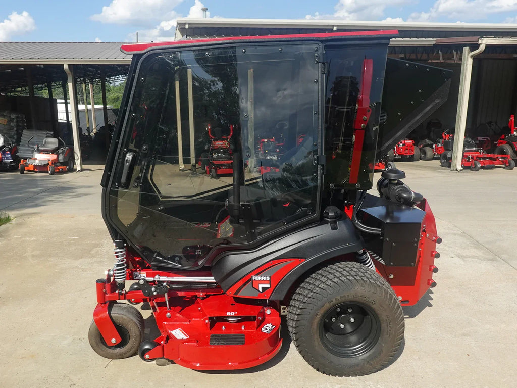 Ferris ISX3300 60" Zero Turn Mower with Curtis Premium Air-Conditioned Cab