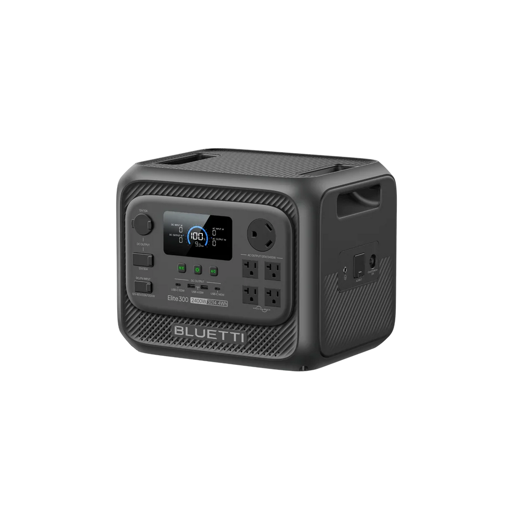 BLUETTI Elite 300 Portable Power Station | 3,014Wh, 2,400W