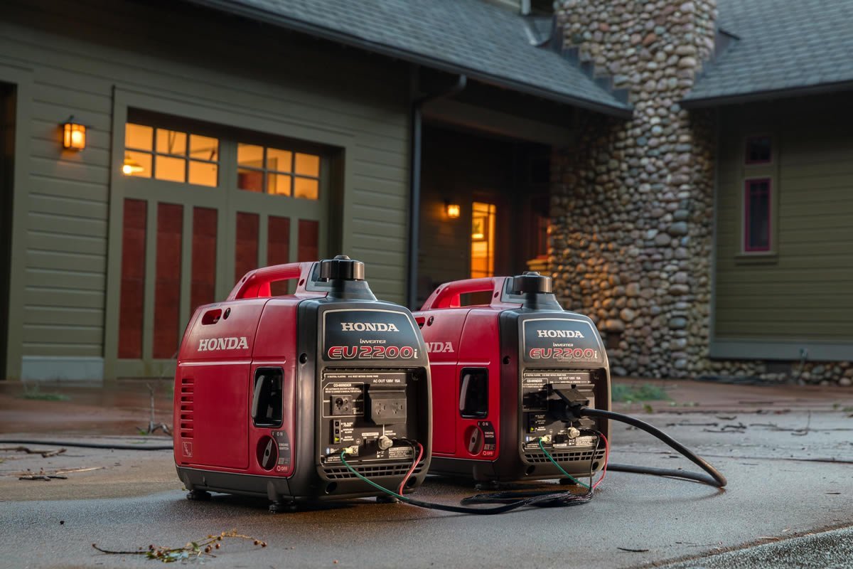Honda EU2200i 2200 watt 120V inverter generator with CO-MINDER™
