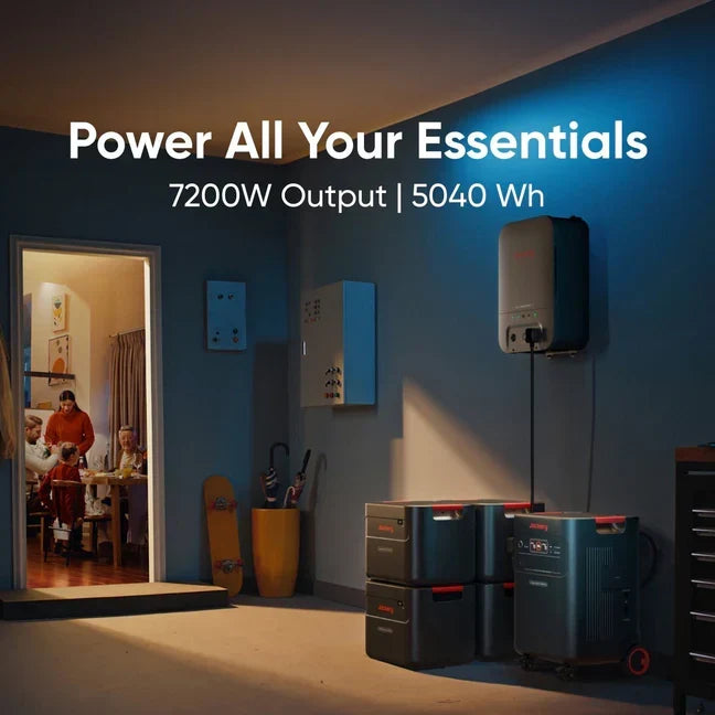 Jackery Explorer 5000 Plus Portable Power Station 5000Wh LiFePO4 7200W 120/240V