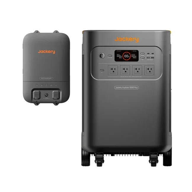 Jackery Explorer 5000 Plus Portable Power Station 5000Wh LiFePO4 7200W 120/240V