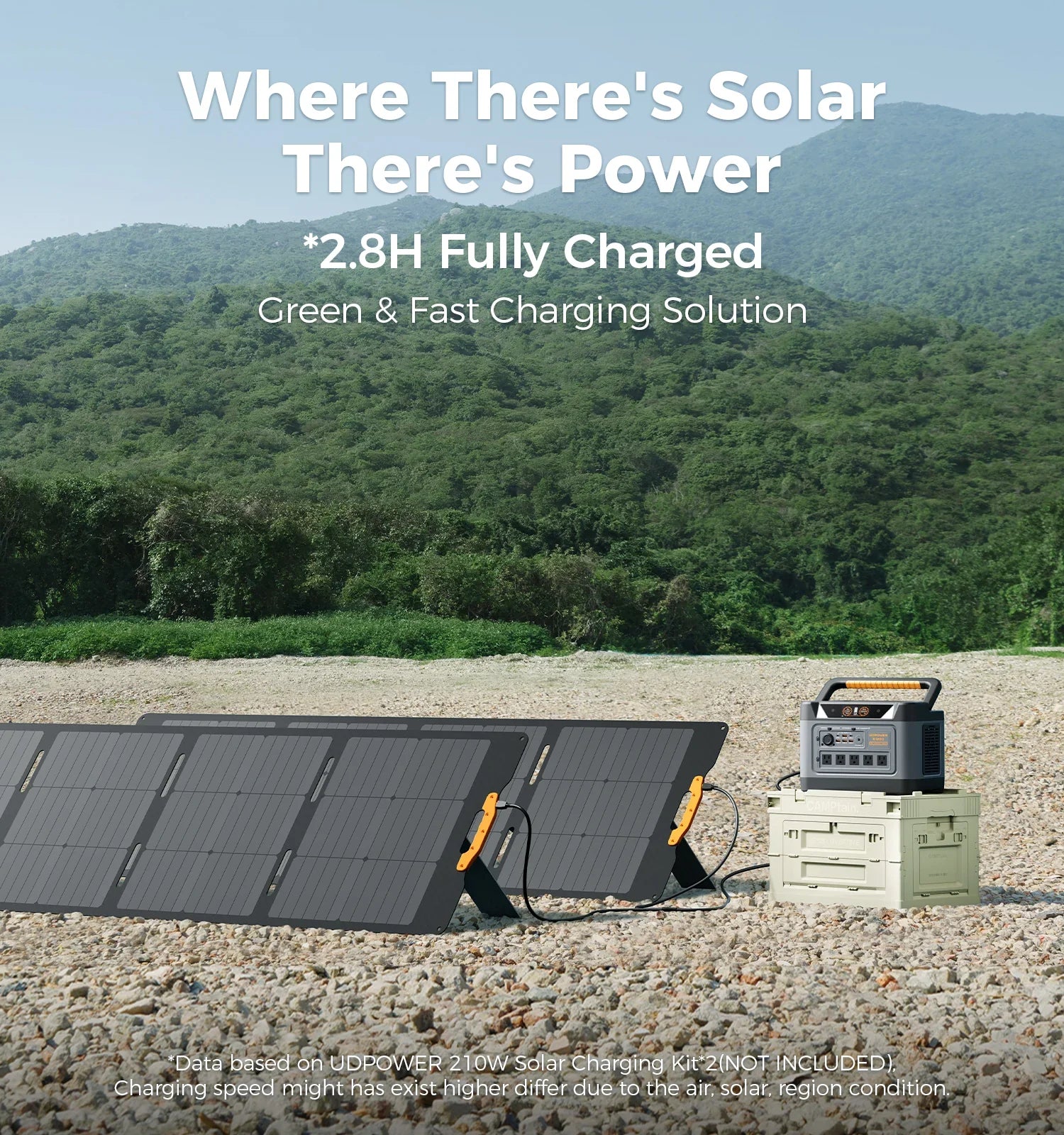 UDPOWER S1200 Portable Power Station - 1190Wh | 1800W Surge