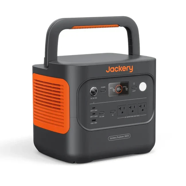 Jackery Explorer 2000 v2 Portable Power Station 2042Wh LiFePO4 2200W