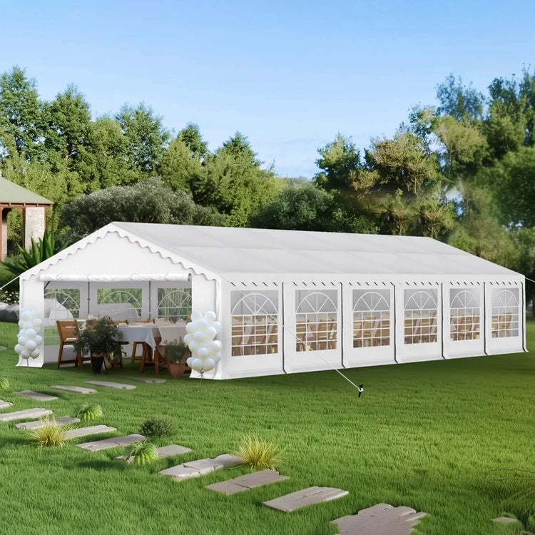 Heavy Duty Party Tent Wedding Event Shelter with Removable Sidewalls 20FT x 40FT