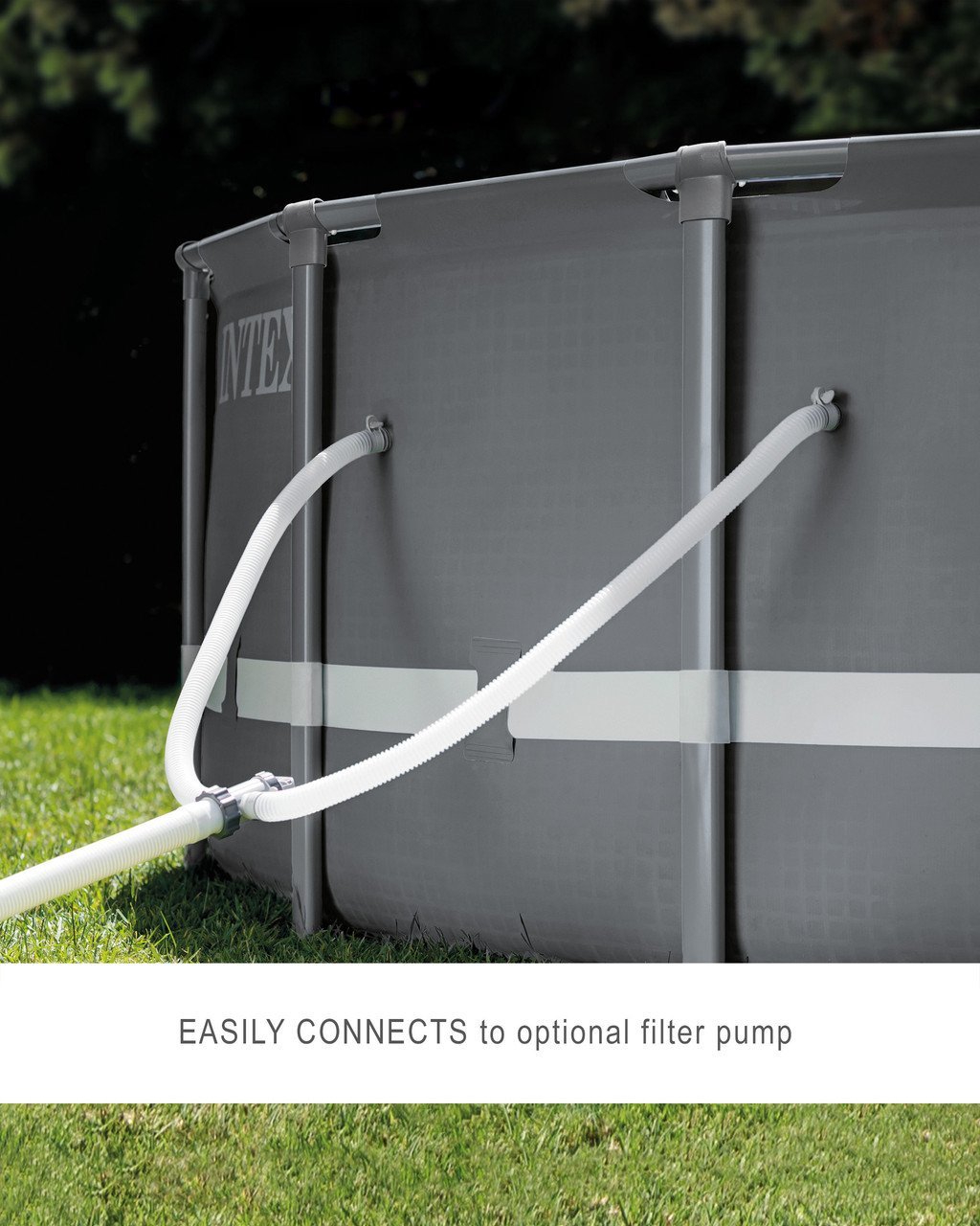 Ultra XTR® Frame Above Ground Pool with Sand Filter Pump - 18' x 52"
