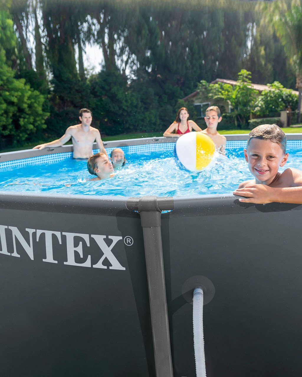 Ultra XTR® Frame Above Ground Pool with Sand Filter Pump - 18' x 52"