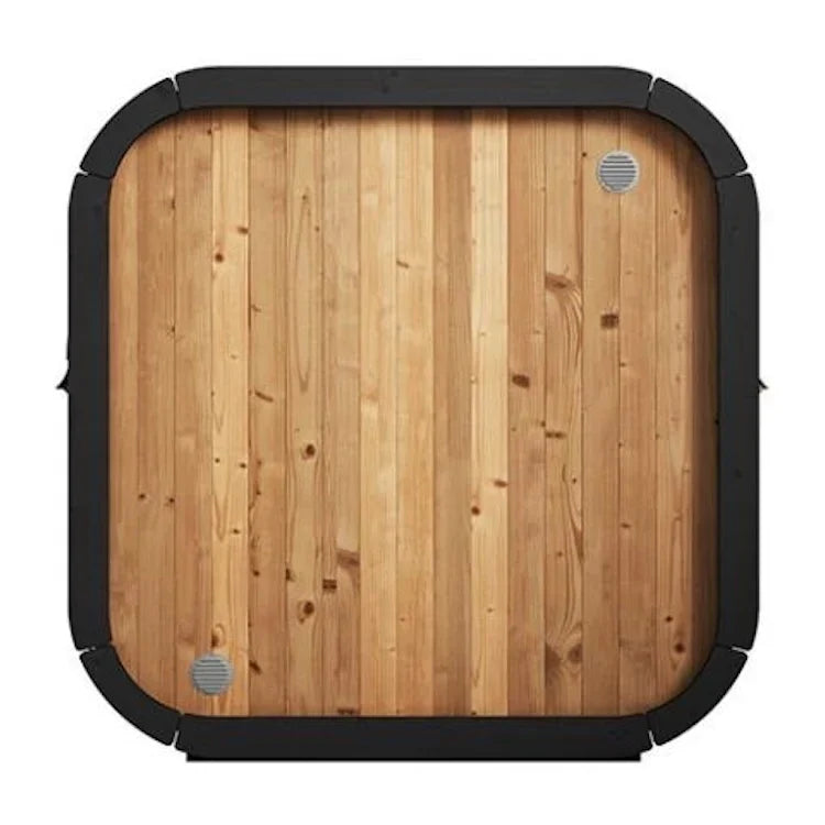 SaunaLife 3-Person CL4G Cube-Series Outdoor Home Sauna