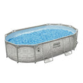 Coleman Power Steel 16' x 10' x 42" Oval Above Ground Pool Set