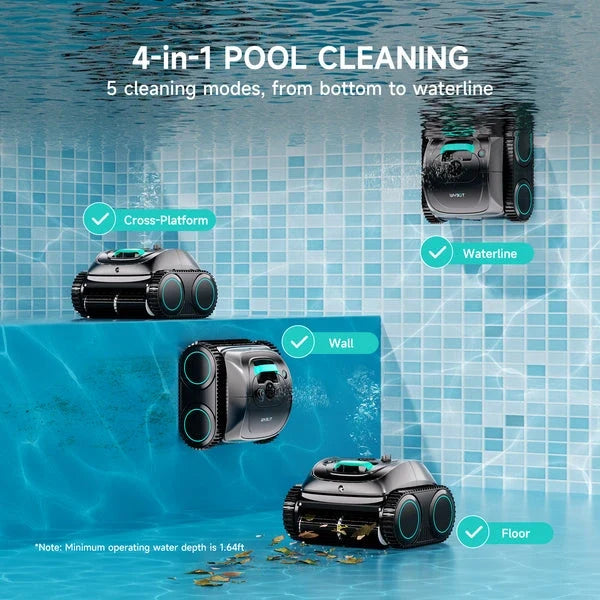 WYBOT C1 Cordless Robotic Pool Cleaner