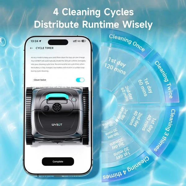 WYBOT C1 Cordless Robotic Pool Cleaner