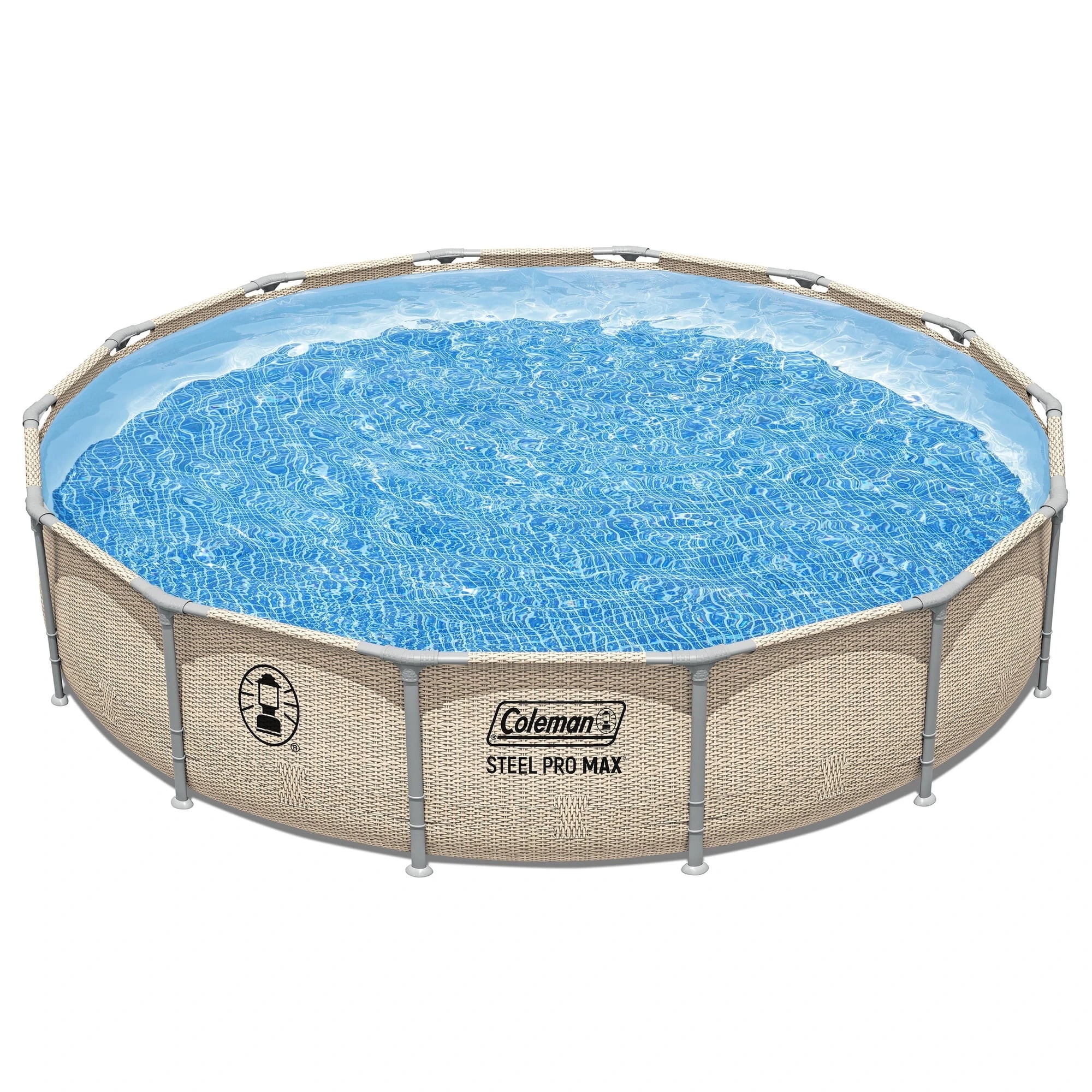 Coleman Steel Pro Max 14' x 33" Round Metal Frame Above Ground Pool Set