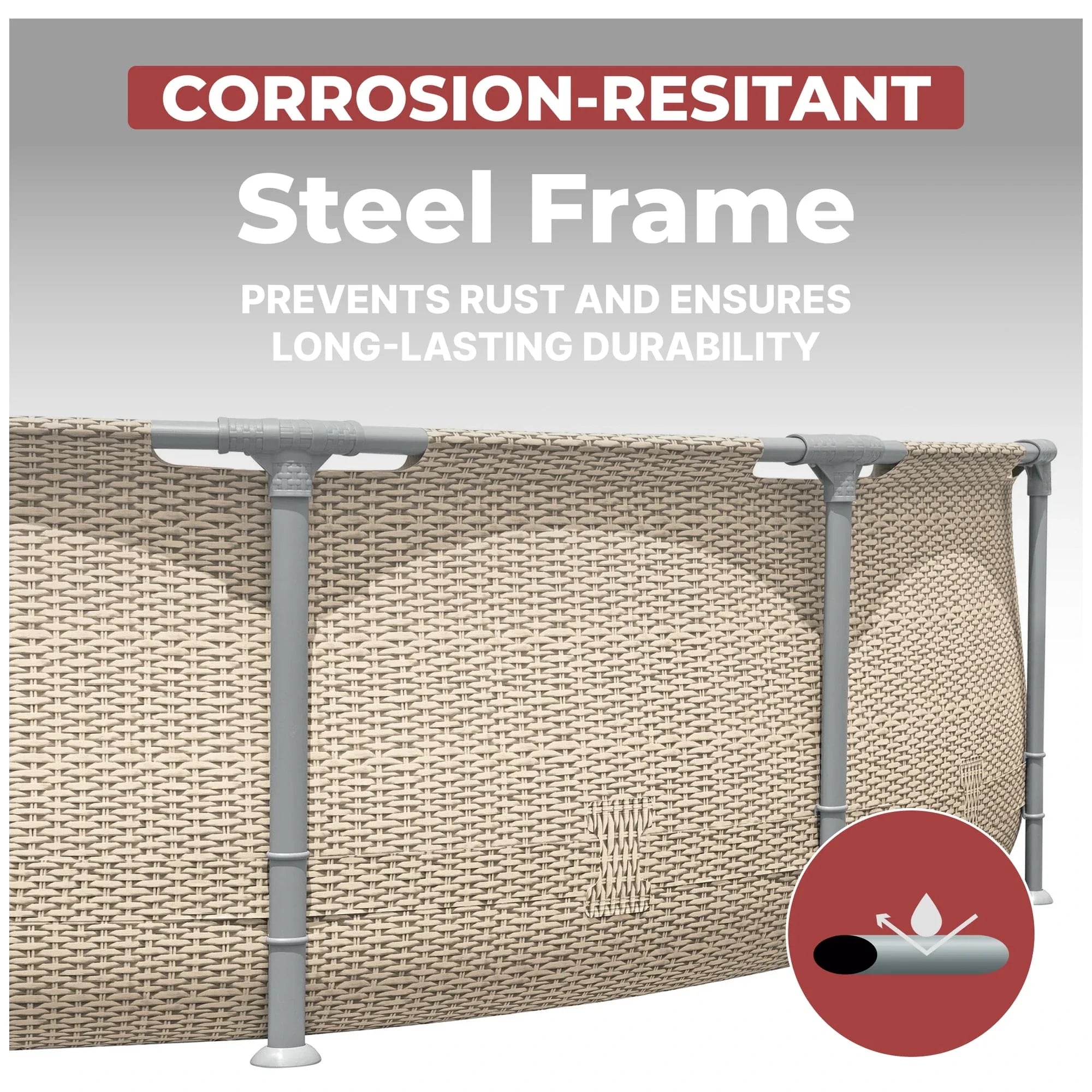 Coleman Steel Pro Max 14' x 33" Round Metal Frame Above Ground Pool Set
