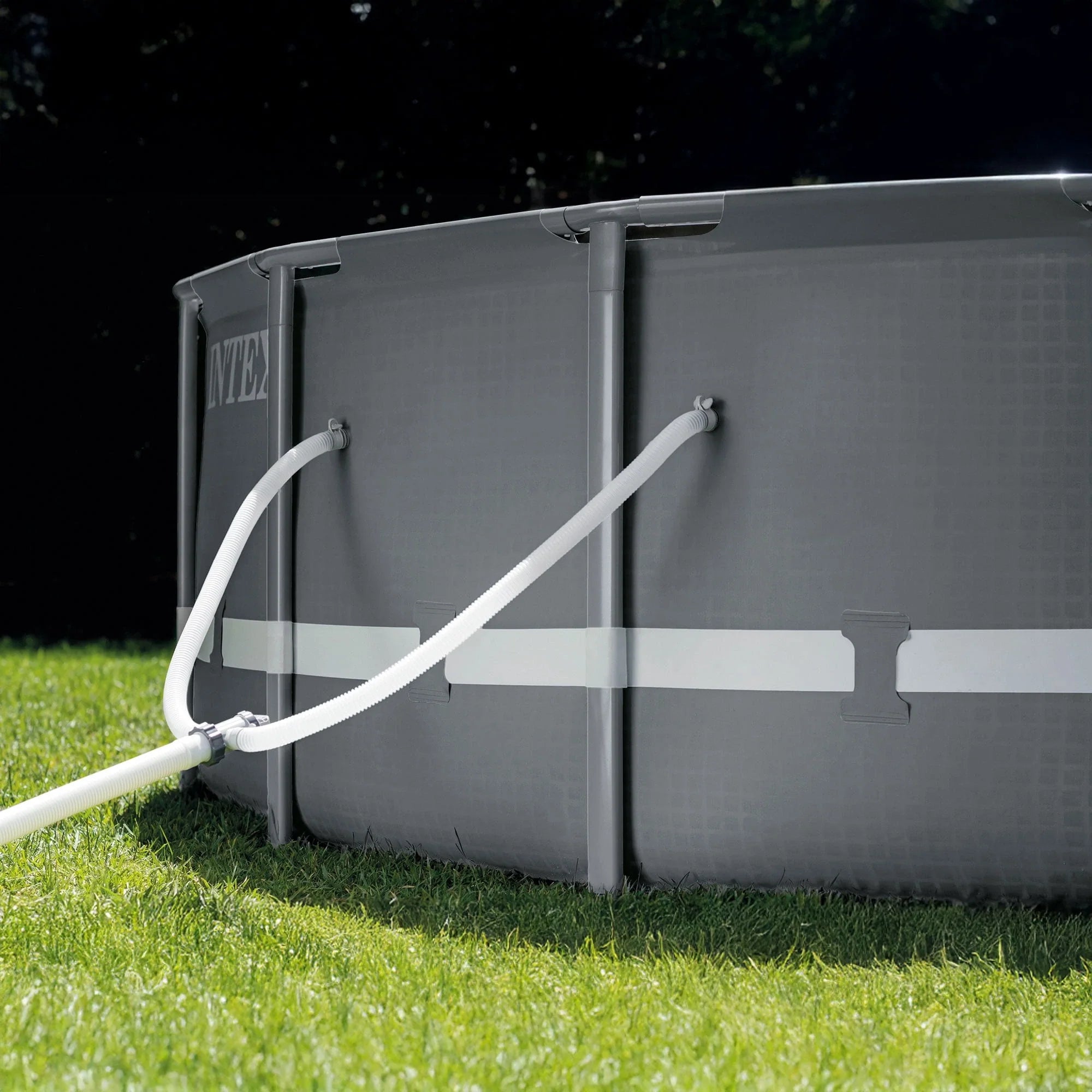 INTEX Ultra XTR 18ft x 52in Round Above Ground Pool Set, Sand Filter Pump