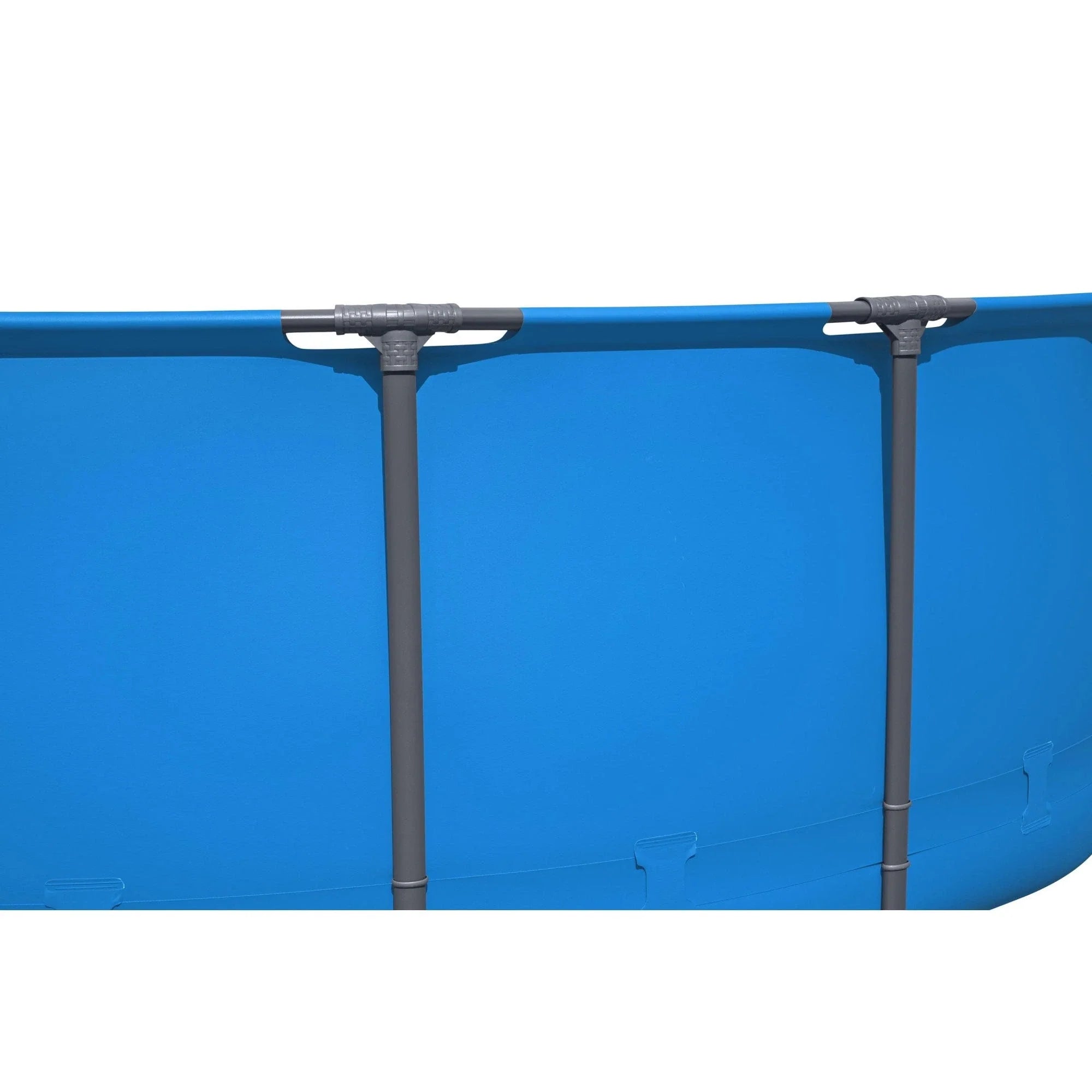 Bestway Steel Pro MAX 15' x 48" Round Above Ground Swimming Pool & Pool Ladder