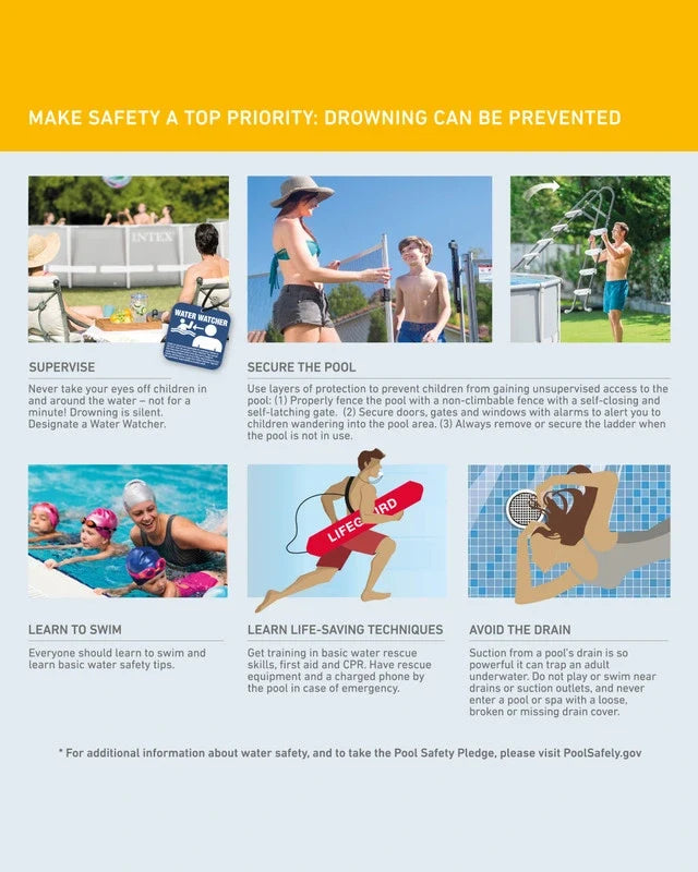 Intex Prism Frame™ 20' x 52" Above Ground Pool Set