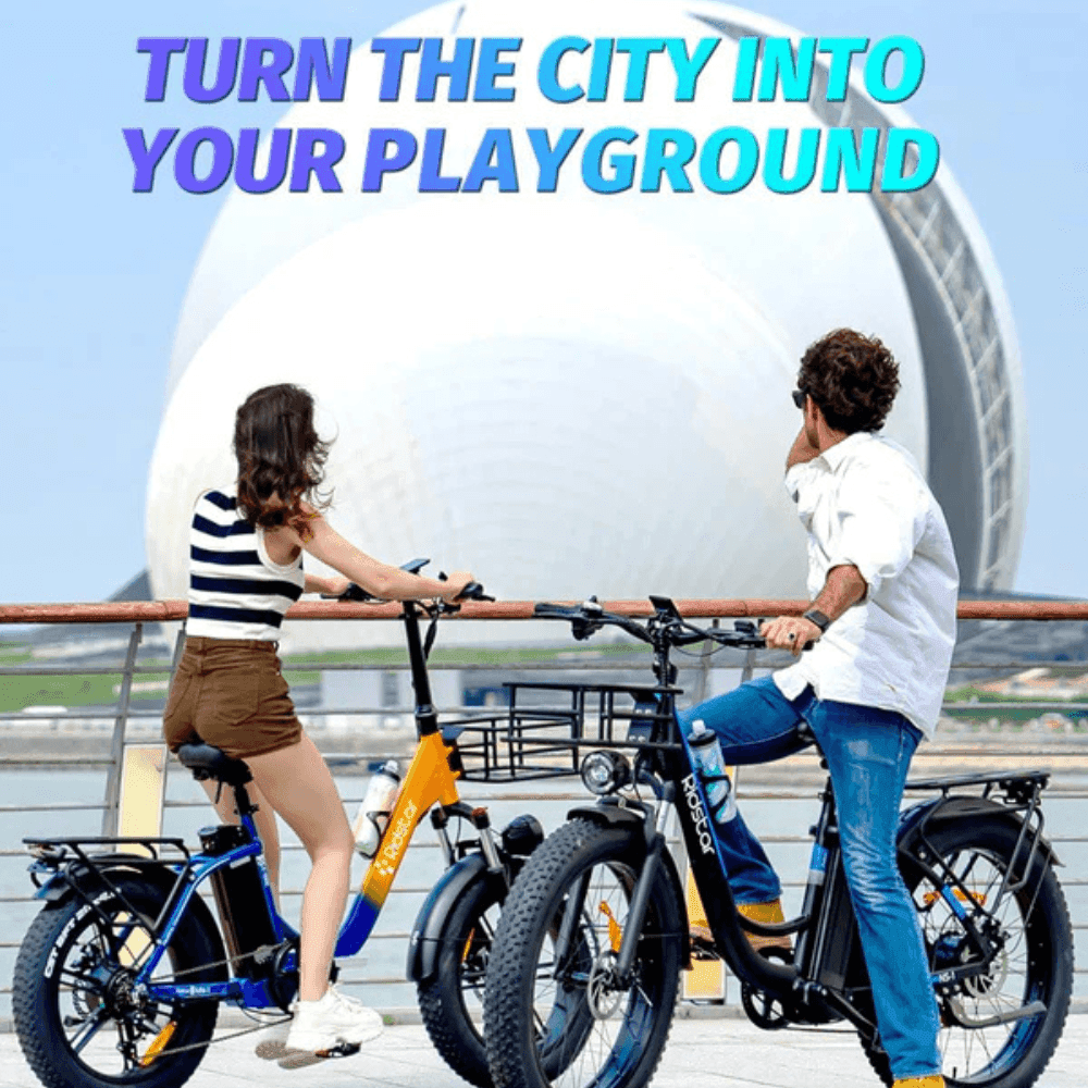 Ridstar MN26 1500W Unfoldable Fat Tire Mountain Ebike