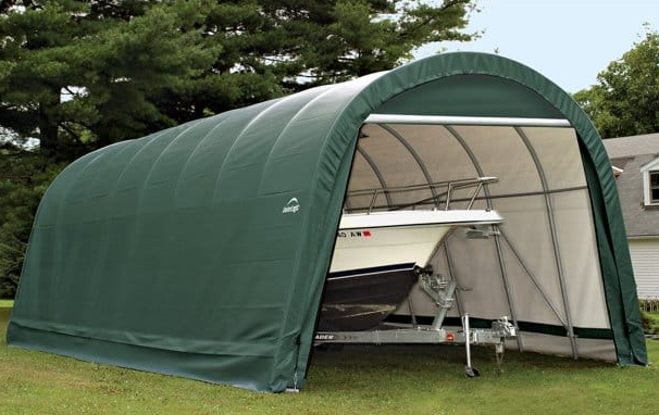 ShelterLogic 15 x 28 x 12 Round Top Shelter