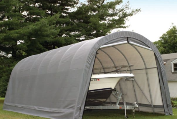 ShelterLogic 15 x 28 x 12 Round Top Shelter