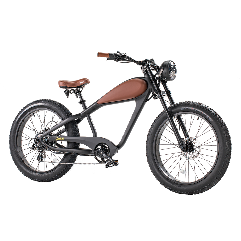  Revi Bikes Cheetah 48V 750W Hub Motor Fat Tire Electric Cruiser Bike