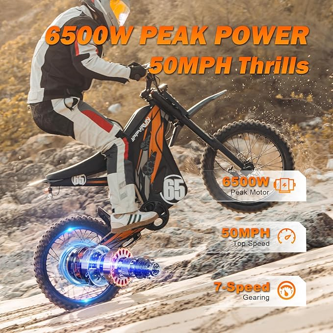 Combo Sale HappyRun G300 Pro Electric Dirt Bike