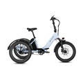 lectric ebikes Lectric XP Electric Trike in Stratus White Adult Folding Electric Trike