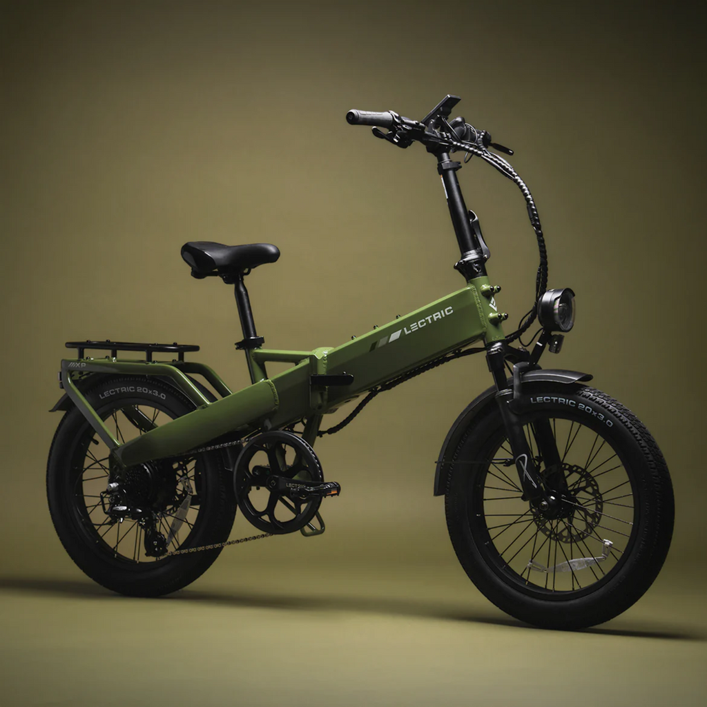 Lectric XP4 750 Long-Range Electric Bike in Pine Green