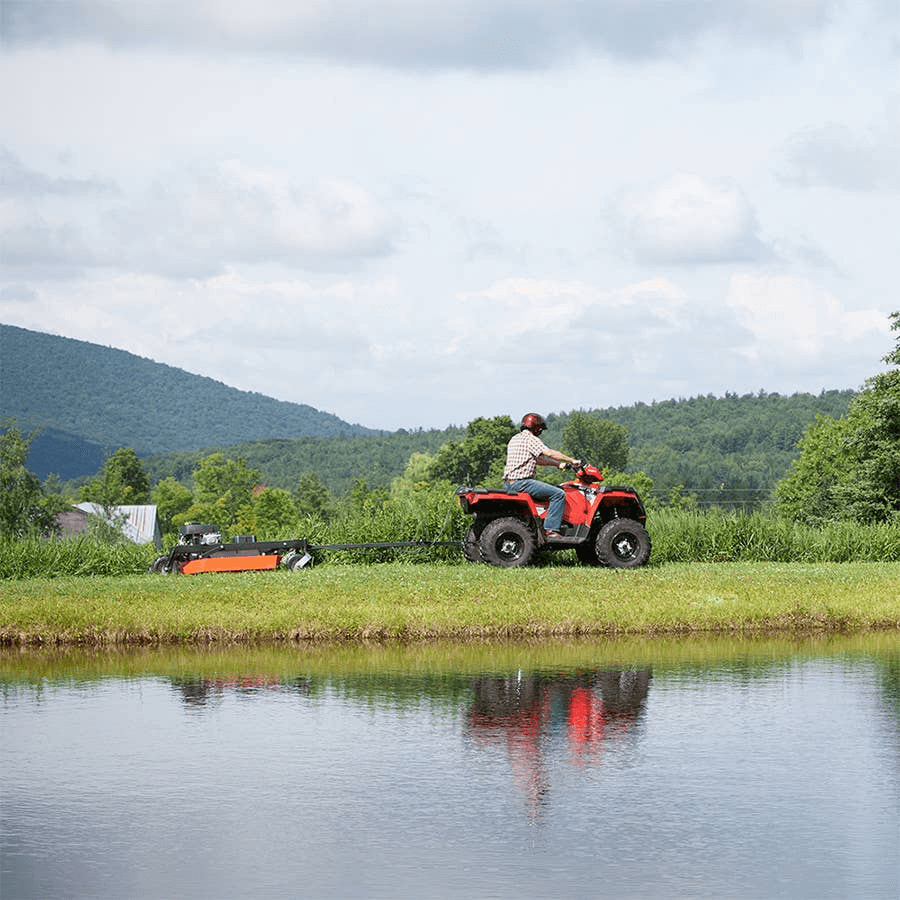 DR Field Brush Mower – 44" Tow-Behind Brush Cutter