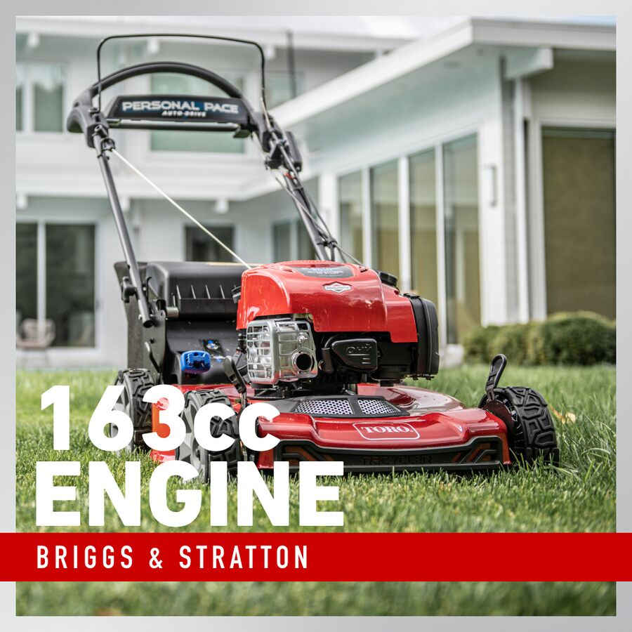 Toro 21462 22" 163cc Recycler Personal Pace Self-Propelled Gas Lawn Mower