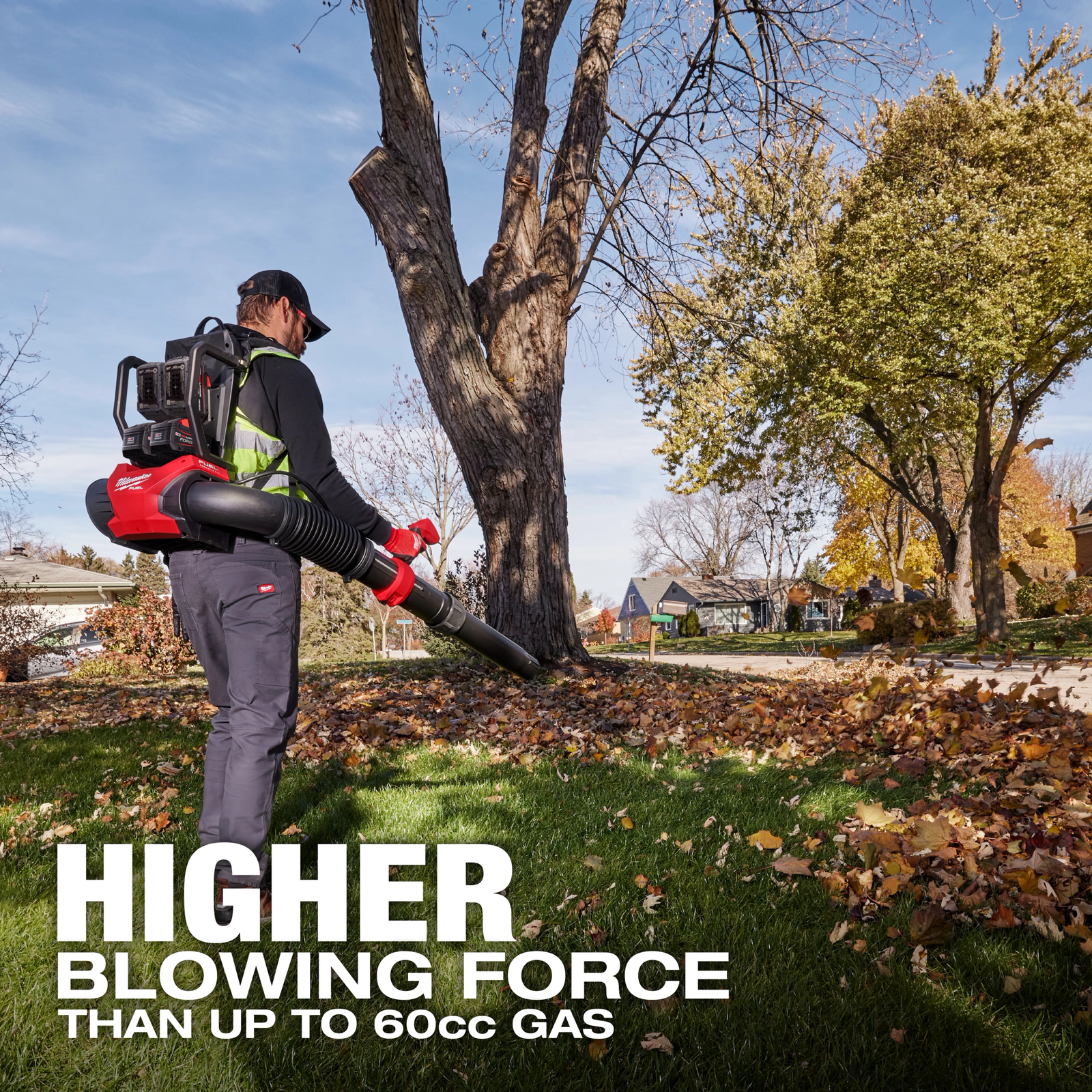 Milwaukee M18 FUEL 18V Brushless Cordless Dual Battery Backpack Blower