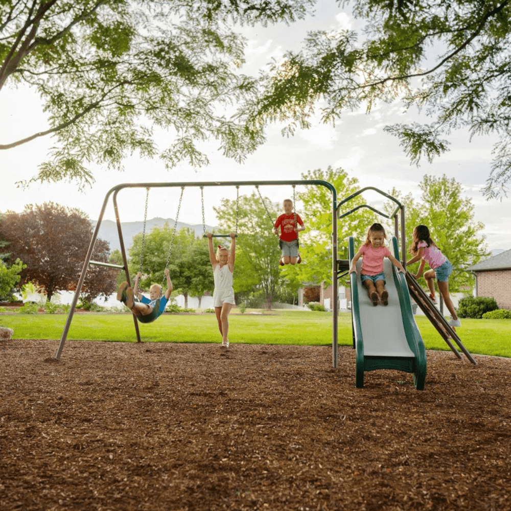 Lifetime Climb & Slide Playset – Ultimate Backyard Fun for Kids