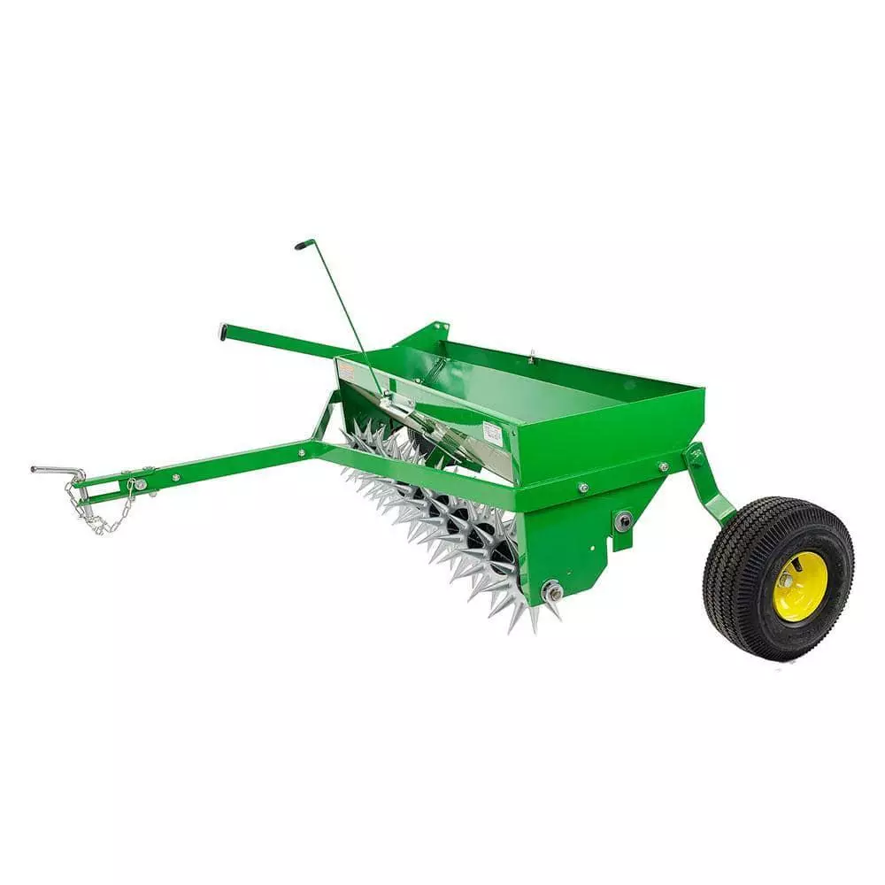 John Deere 40 in. Tow-Behind Combination Aerator-Spreader