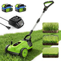 IToolMax 8.7-Inch Small Electric Lawn Mower for Yards & Gardens