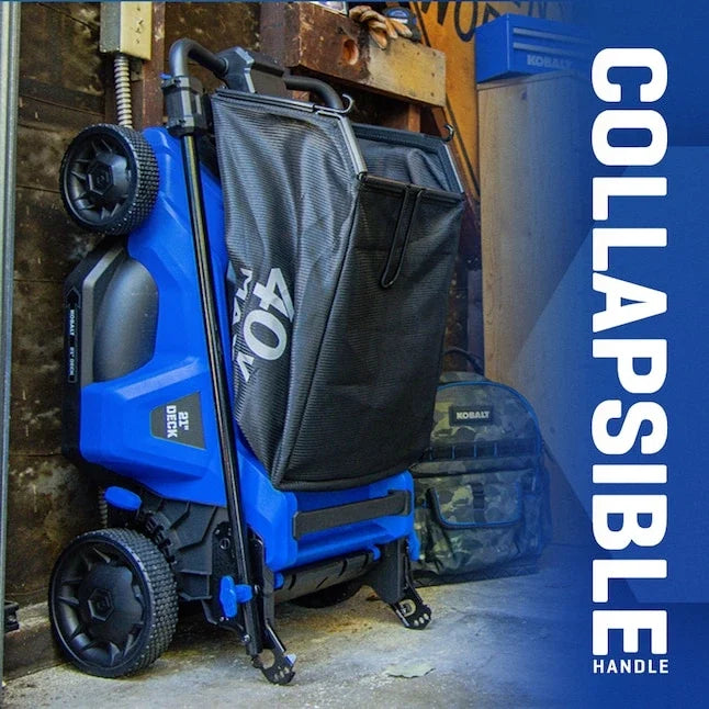 Kobalt 40-Volt 21-in Brushless Battery Push Lawn Mower 6 Ah (Battery and Charger Included)