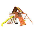 Woodplay Tiger Tower Combo A – Premium Wooden Swing Set for Endless Backyard Fun