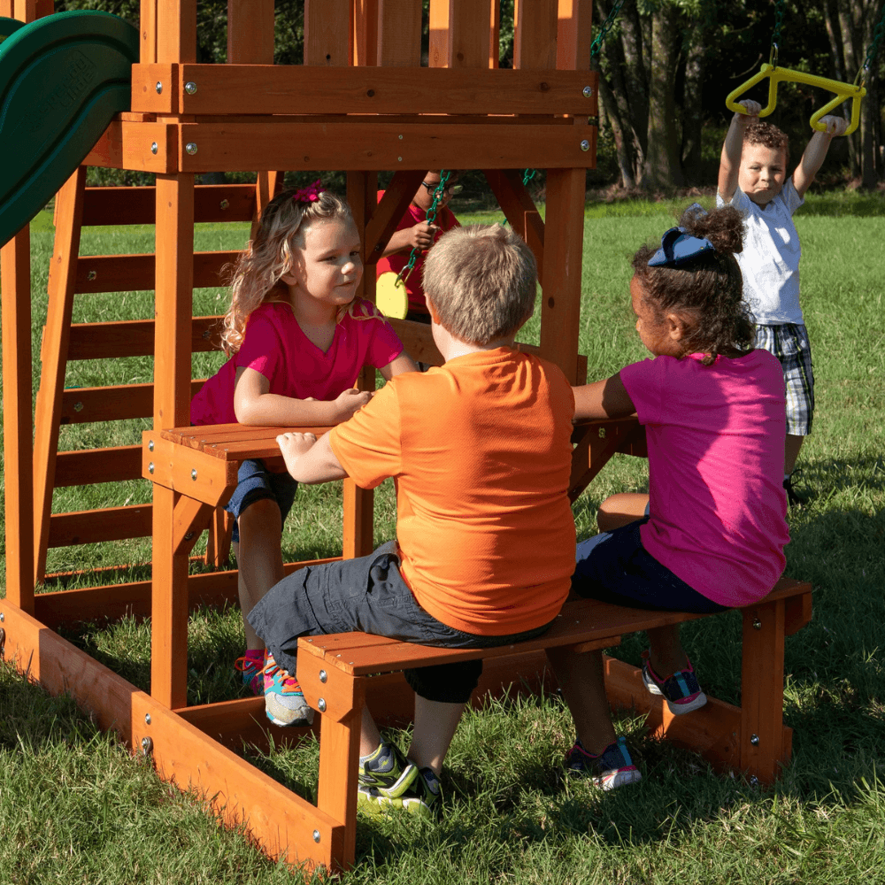 Tucson Swing Set – Big Fun in a Compact Design
