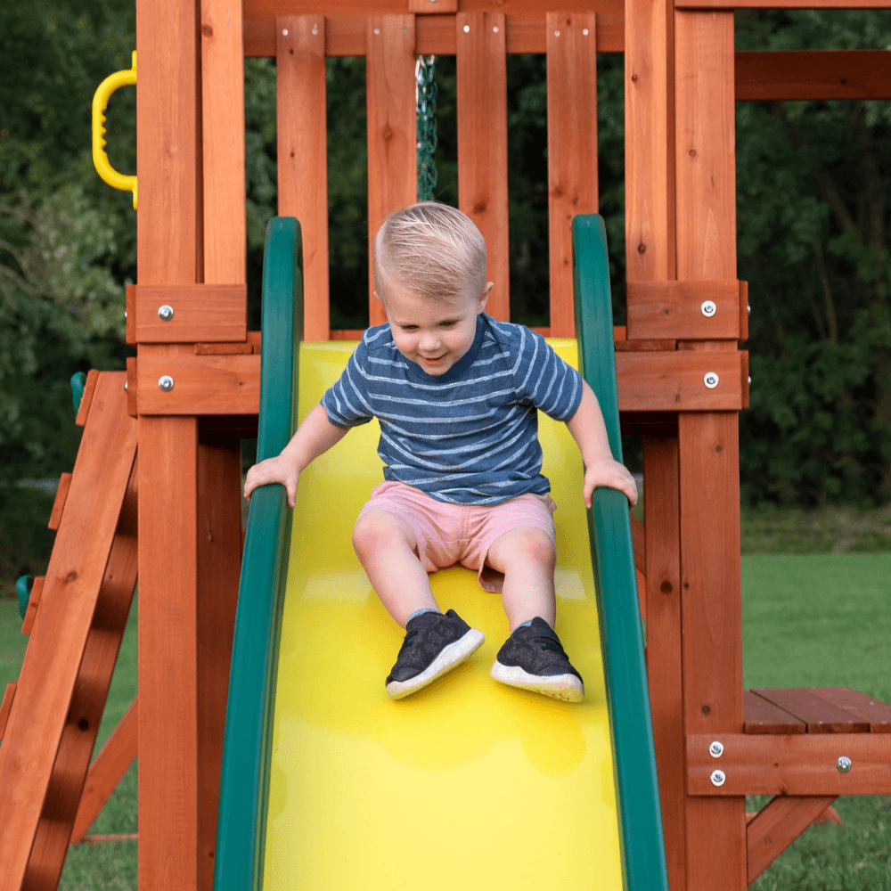 Tucson Swing Set – Big Fun in a Compact Design