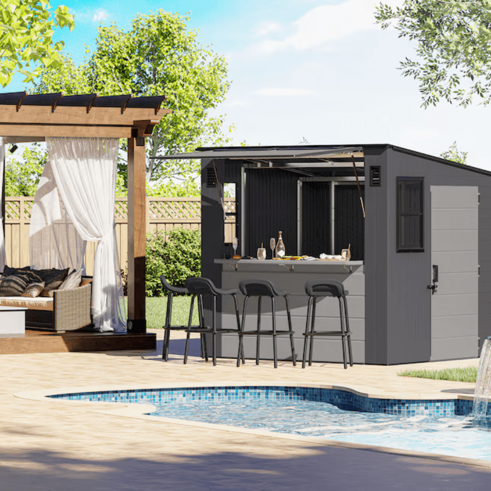 Suncast 8-ft x 7-ft Resin Shed (Floor Included)