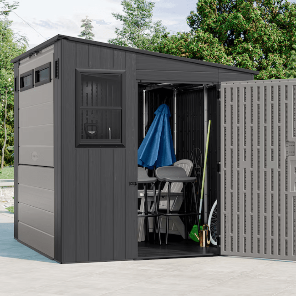 Suncast 8-ft x 7-ft Resin Shed (Floor Included)