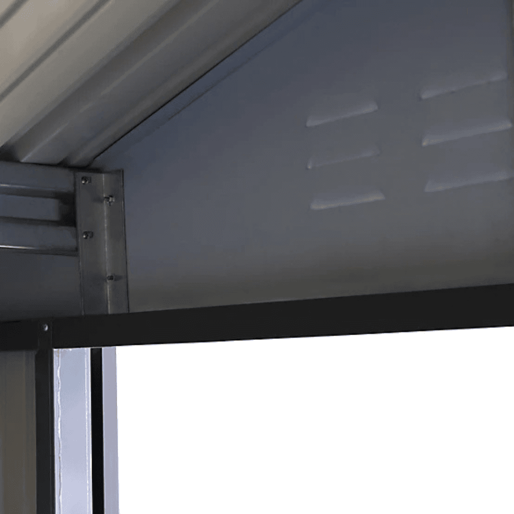 Veikous 8 ft. x 12 ft. Outdoor Storage Shed with Lockable Door and Vents