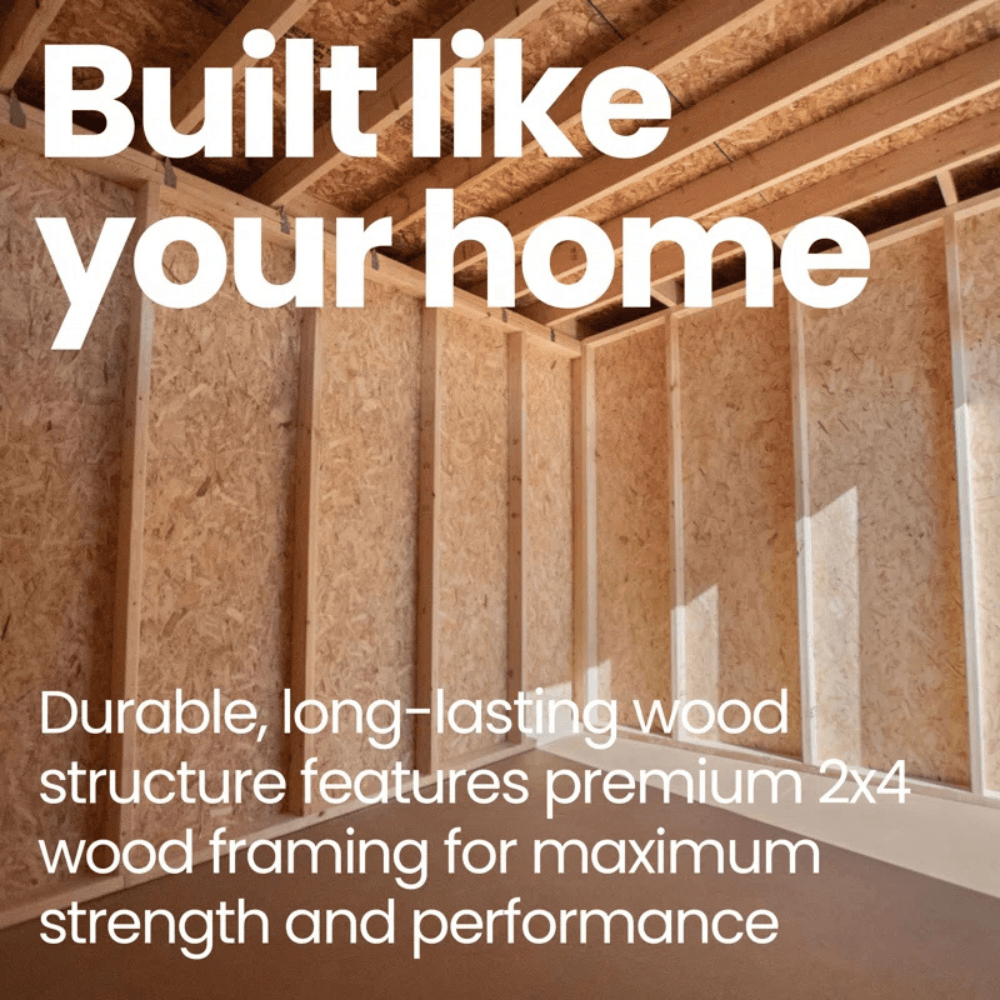 Windemere 10 ft. W x 12 ft. D Storage Shed