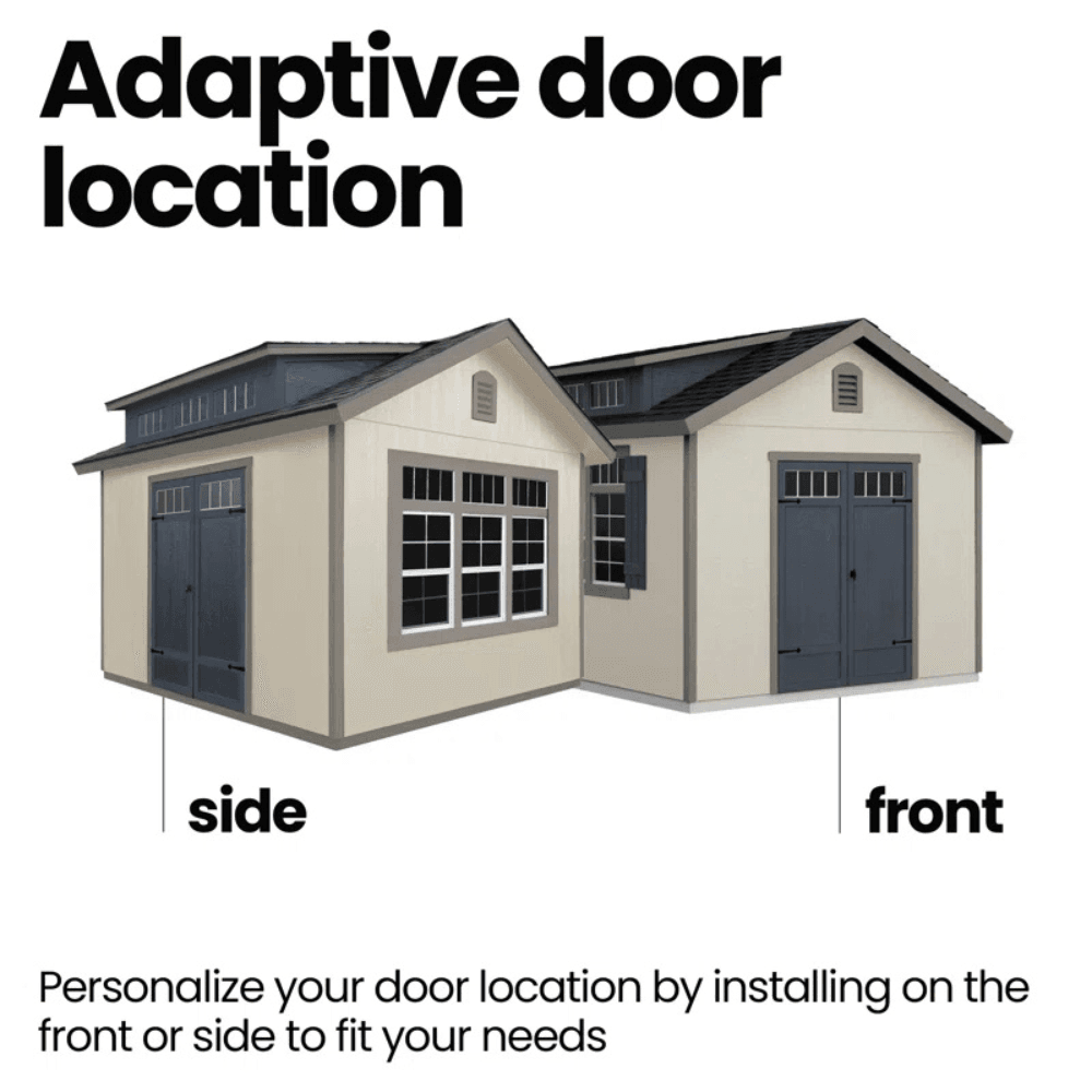 Windemere 10 ft. W x 12 ft. D Storage Shed