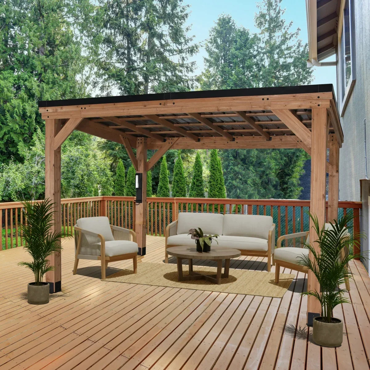 Backyard Discovery 12′ x 9.5′ Arcadia Gazebo