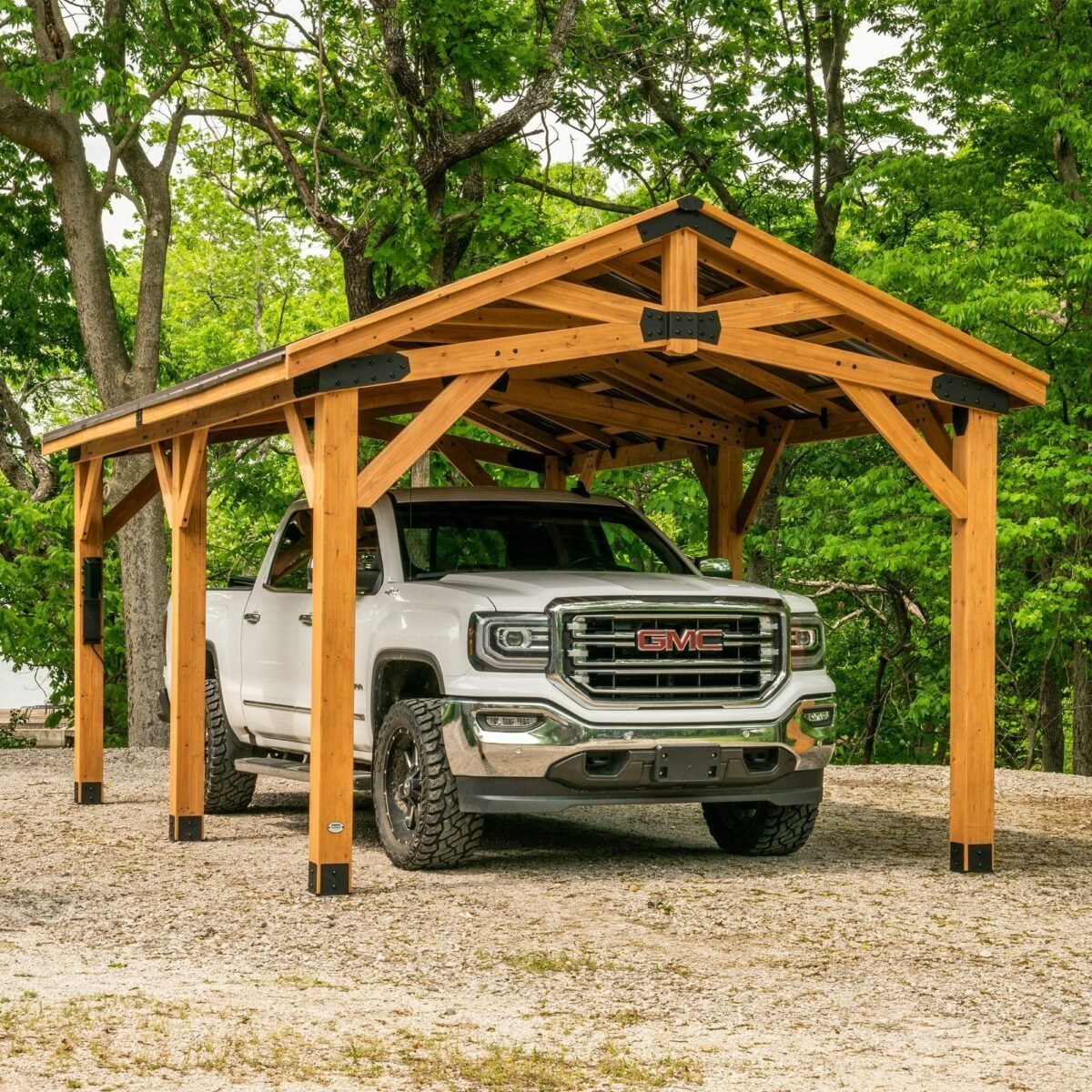 Backyard Discovery 20′ x 12′ Norwood Carport Gazebo